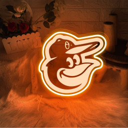 Baltimore Orioles Baseball Laser Sign