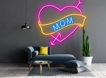 Wall Art Decor Mom Day Neon Sign