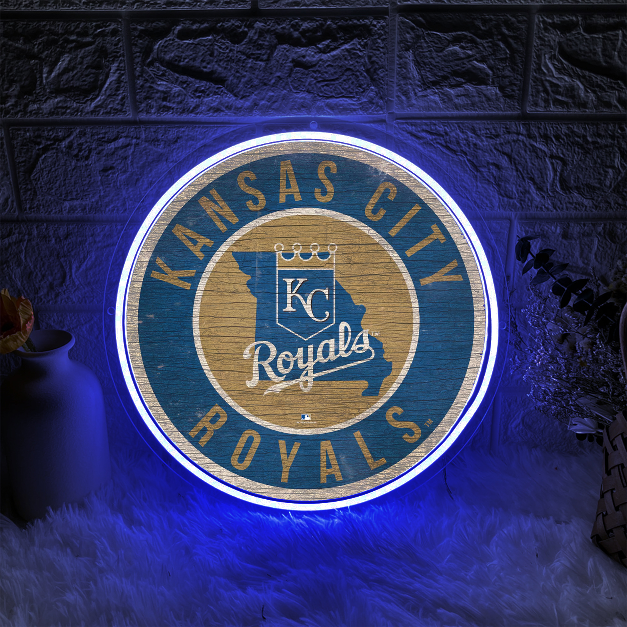 Baseball Kansas City Royals UV Sign