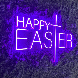 Happy Easter Neon Sign Holiday Decor