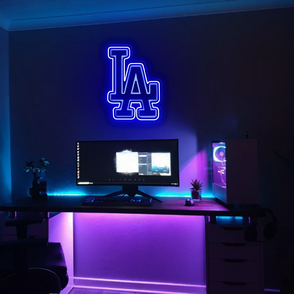 Baseball Los Angeles Dodgers UV Sign