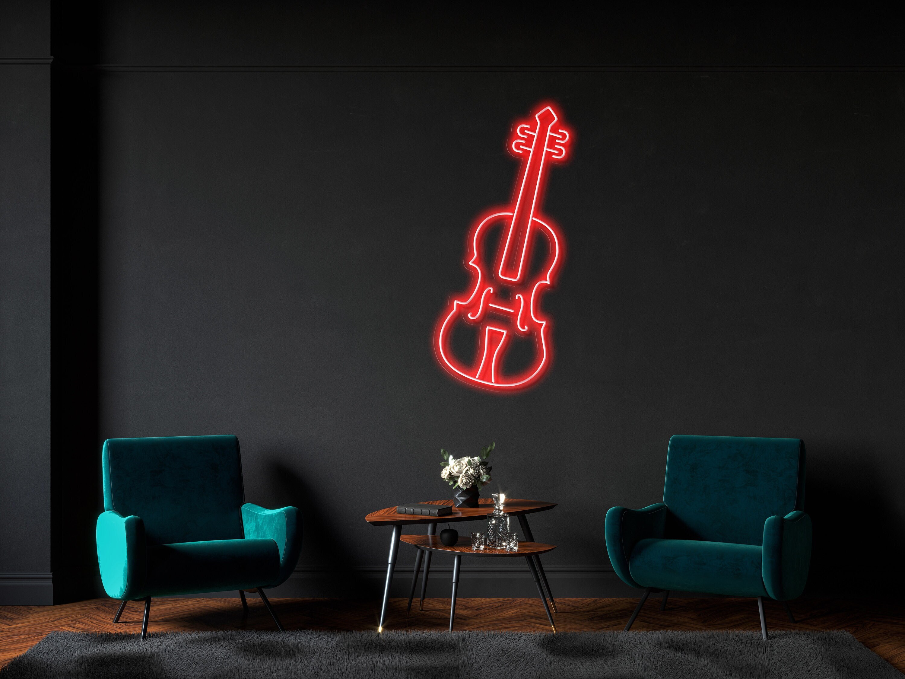 Violin Neon Signs