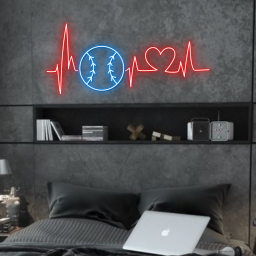 Love Basketball Neon Sign Basketball Club Wall Decor