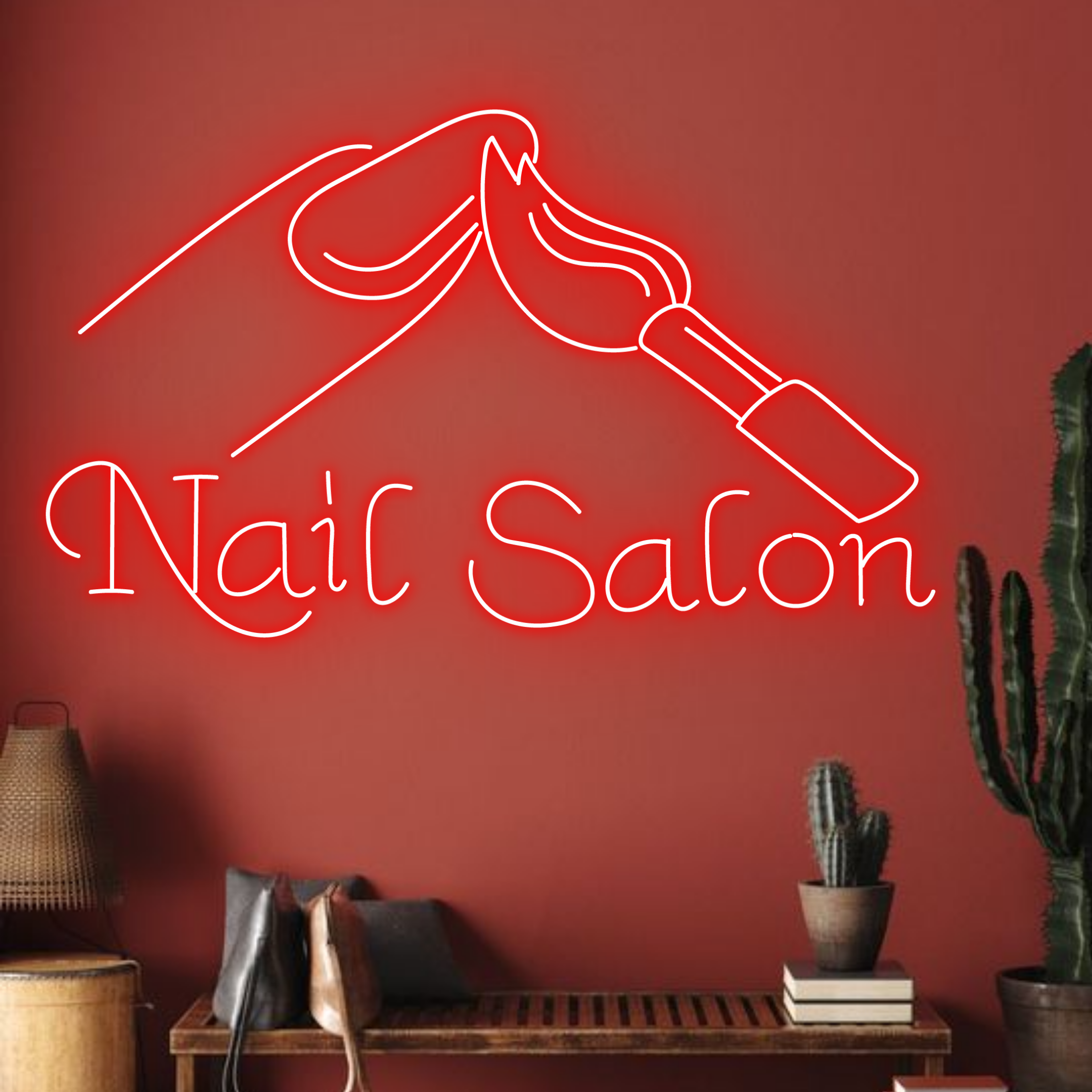 Nail Salon Neon Signs Nail Salon Shop Wall Decor Signboard