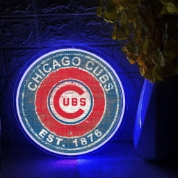 Baseball Chicago Cubs UV Sign