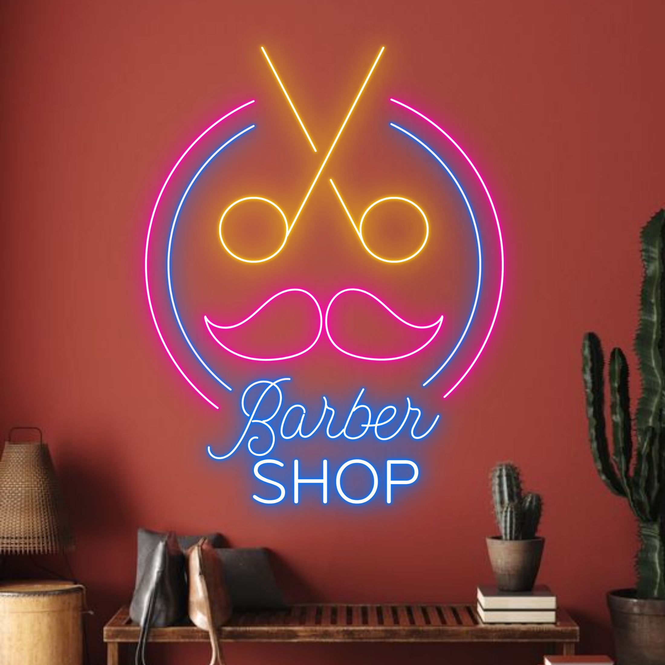 Barber Shop Neon Sign