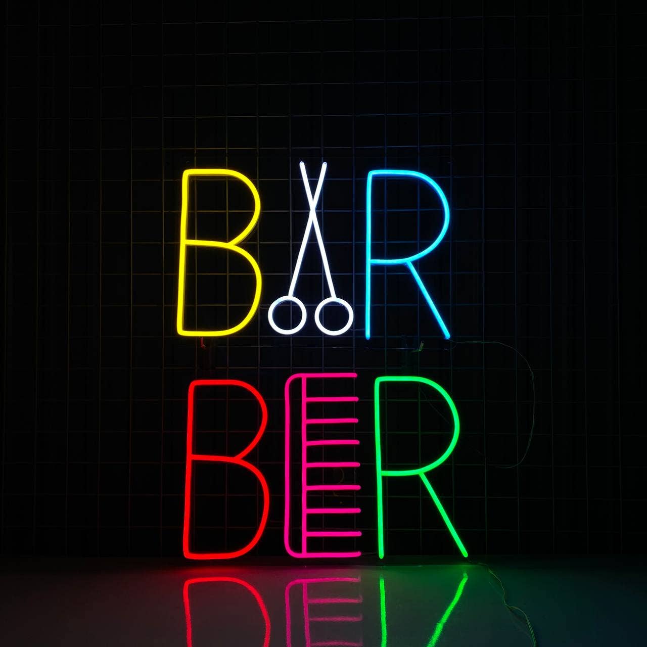 Barber Shop Neon Sign