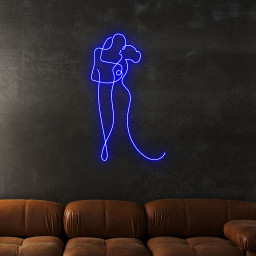 Romantic Couple Neon Sign Wedding Wall Art Decor