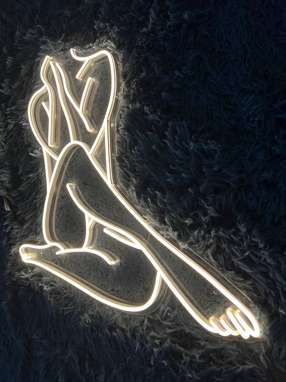 Woman Body Figure Neon Sign