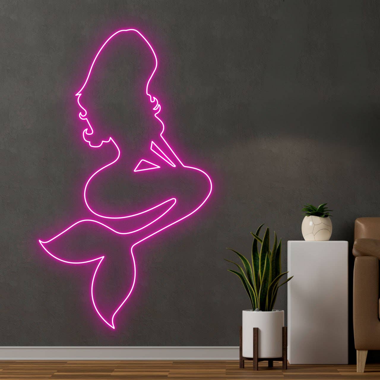 Mermaid Neon Led Signs Wall Neon Light