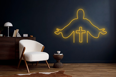 Jesus Christian Neon Sign