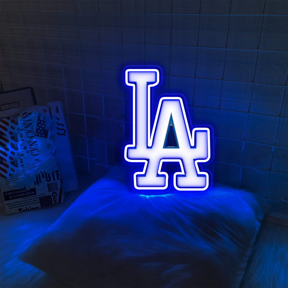 Baseball Los Angeles Dodgers Laser Sign