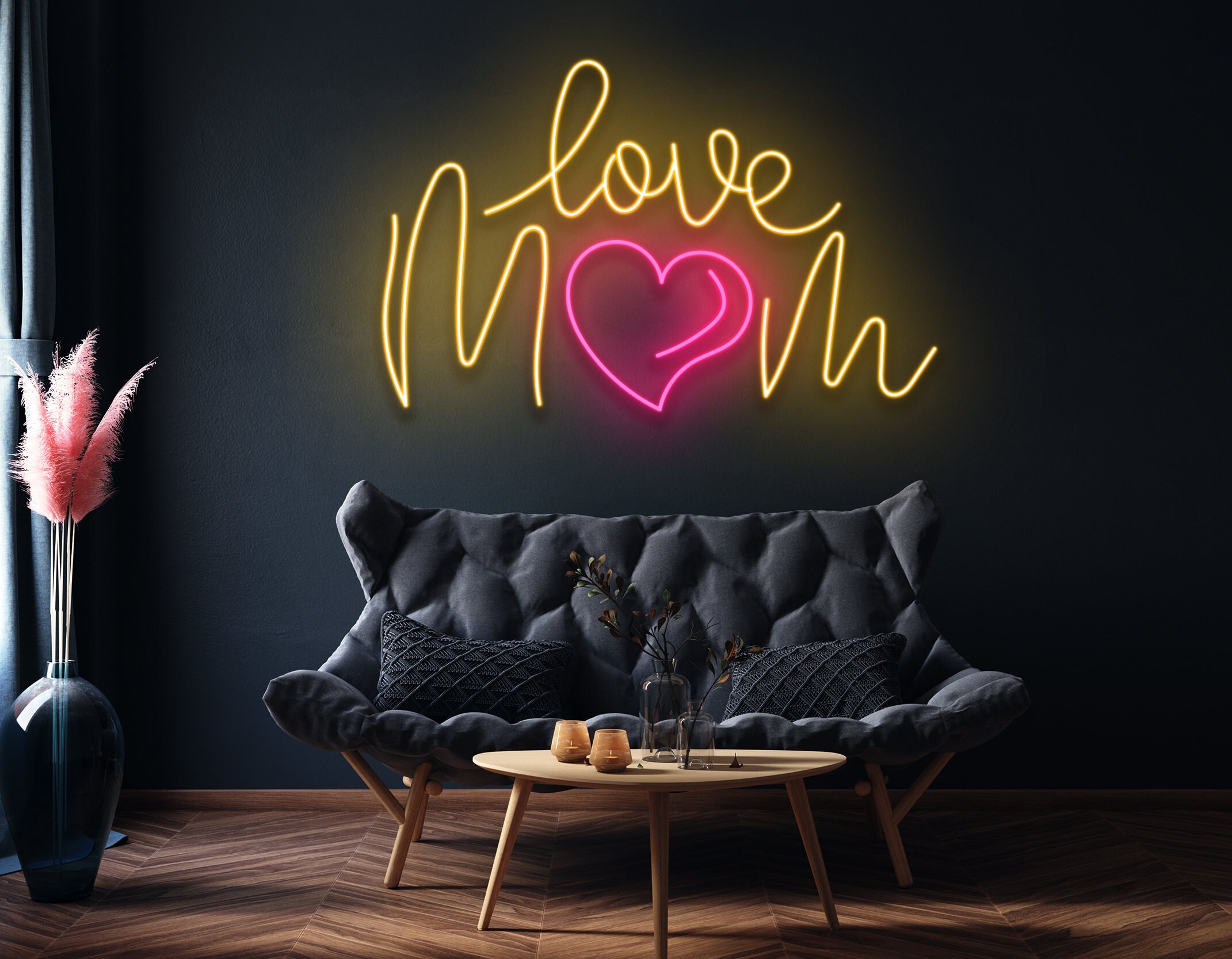 Mother's Day Neon Sign Decor