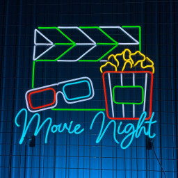 Movie Night Neon Sign Home And Cinema Wall Decor Lights