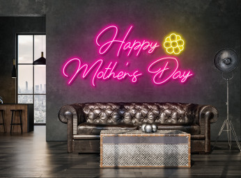 Mother's Day Neon Sign Decor