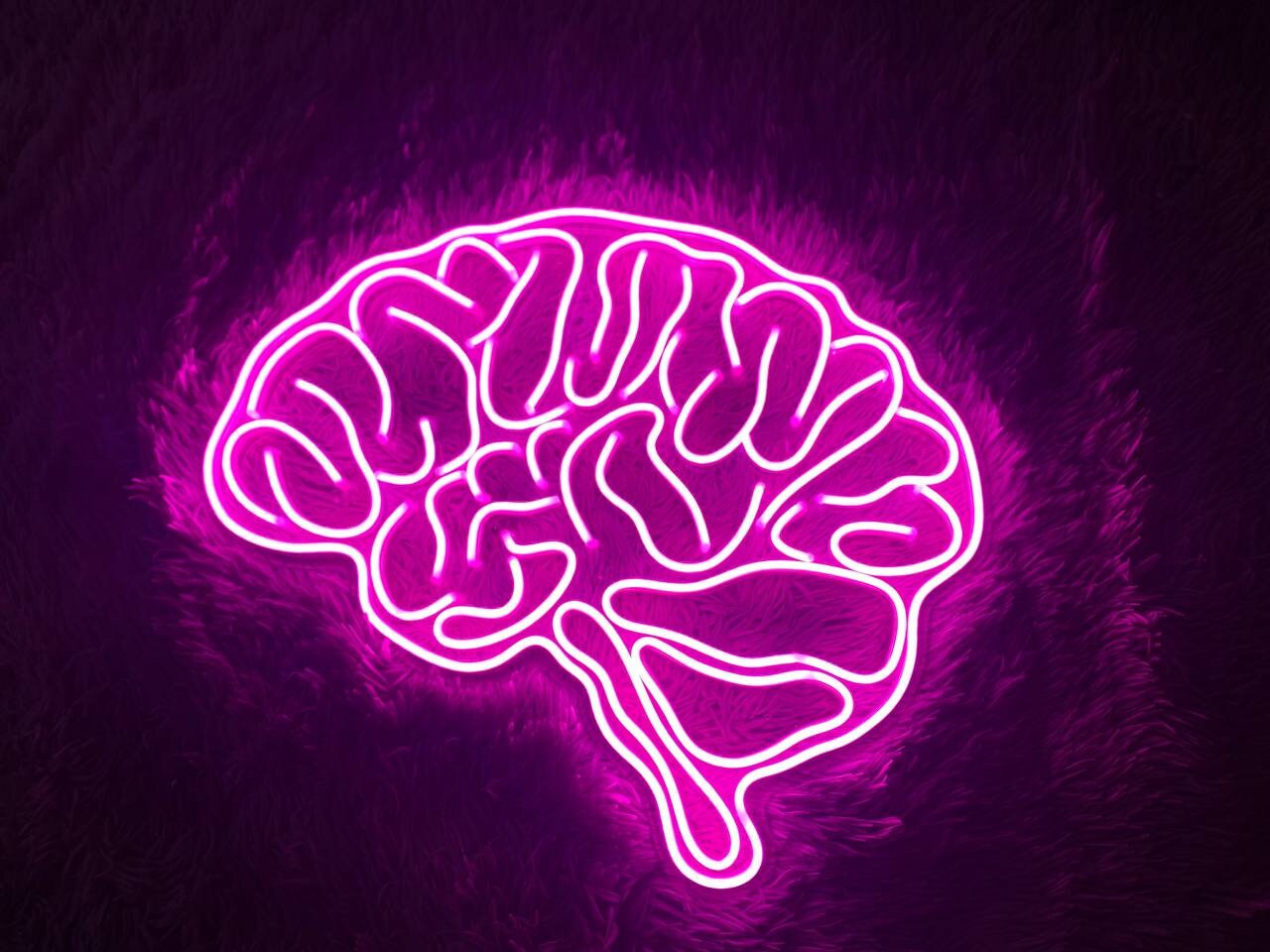 Brain Neon Signs Decor Sign