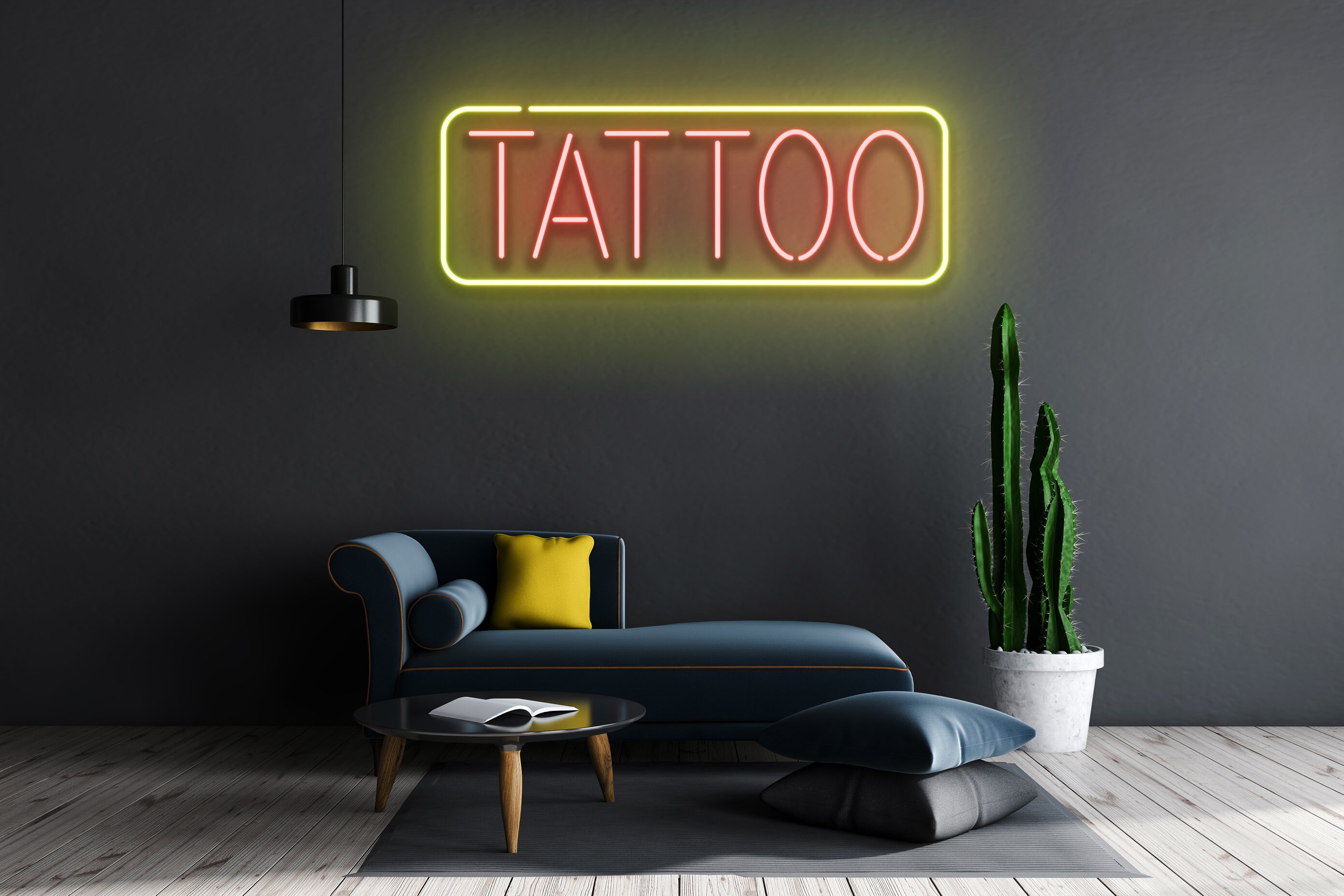 Tattoo Neon Sign Wall Art Decor Gift