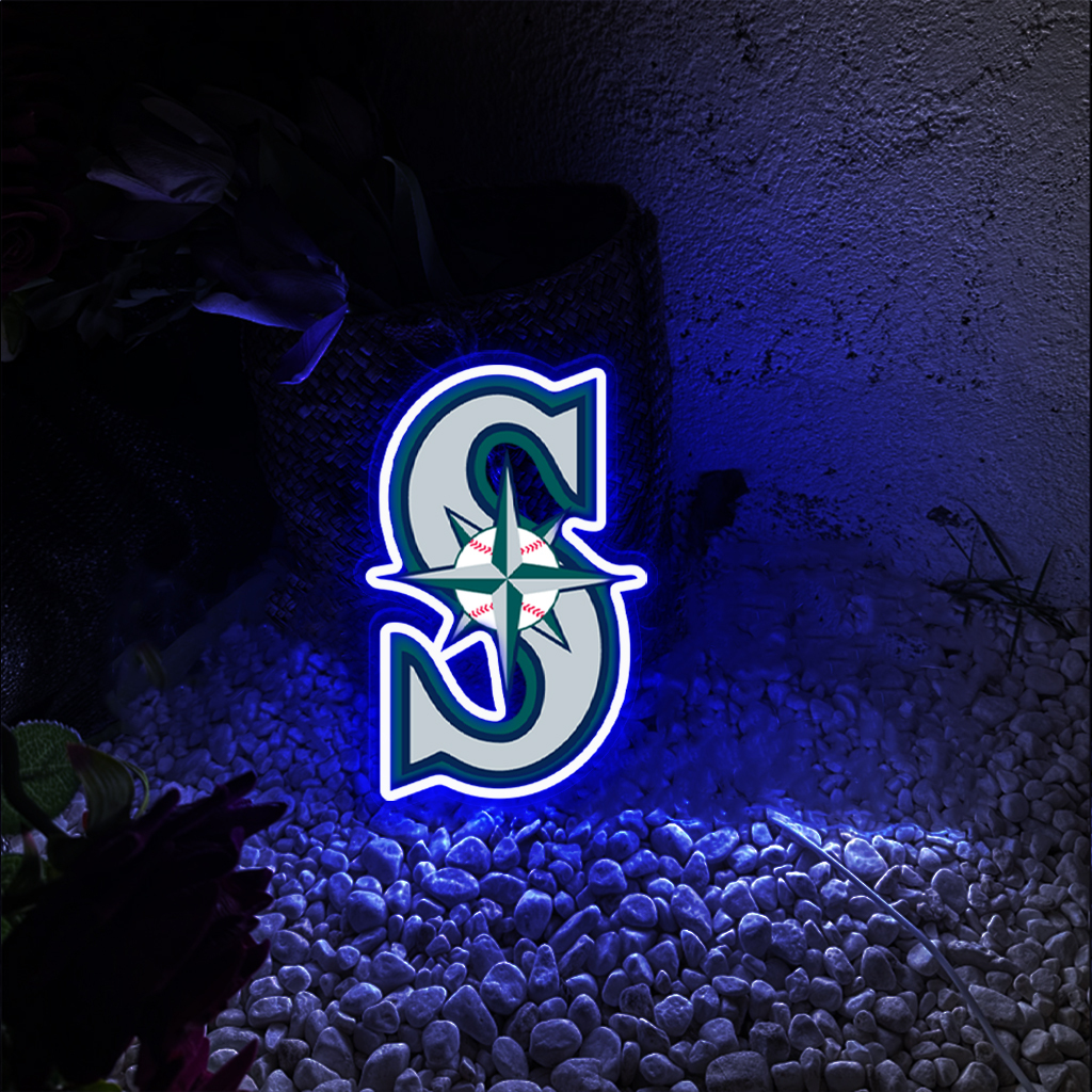 Baseball Seattle Mariners UV Sign