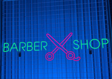 Barber Shop Neon Sign Hair Salon Signboard Decor