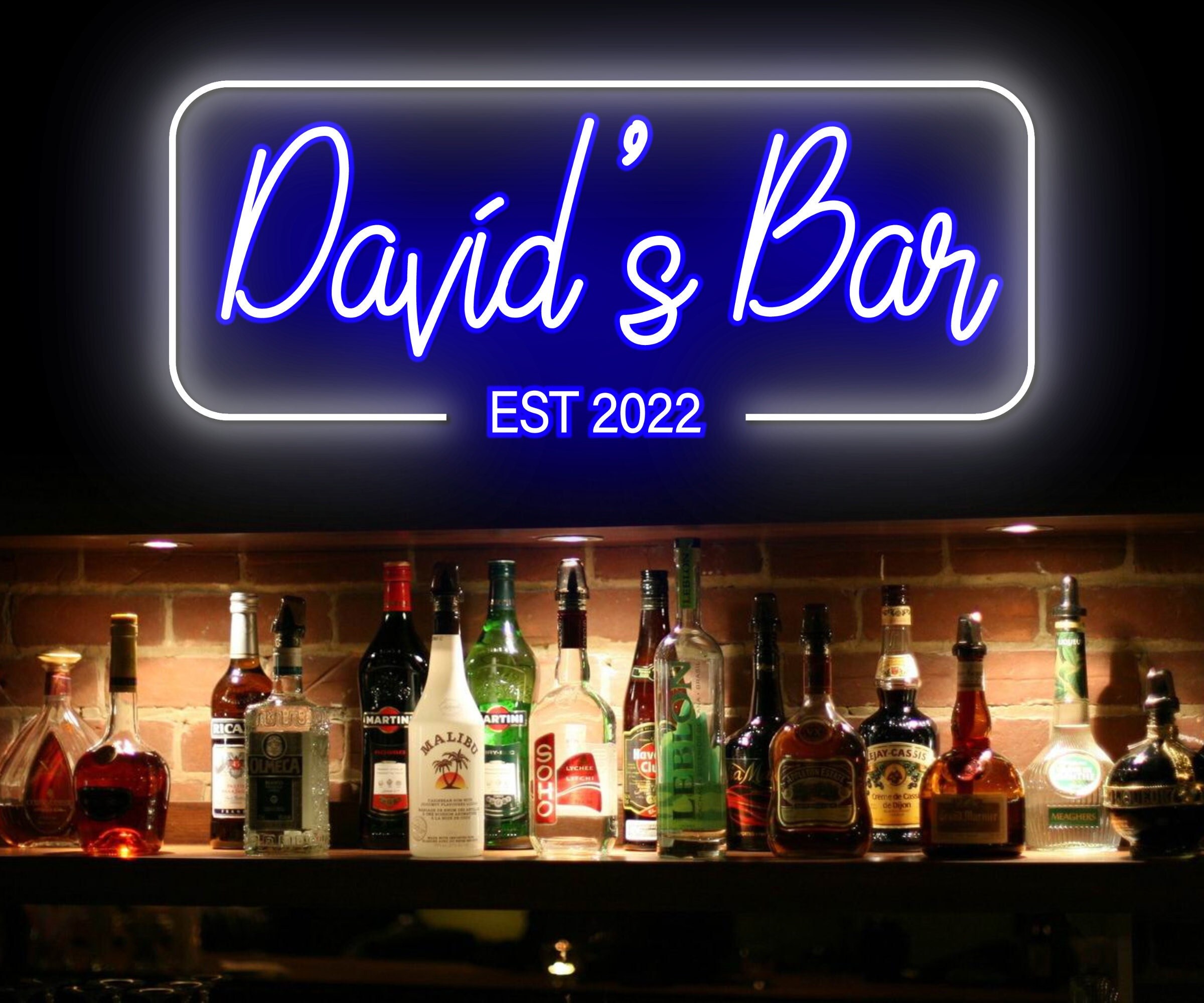 Custom Bar Name Neon Signs Bar Led Lights