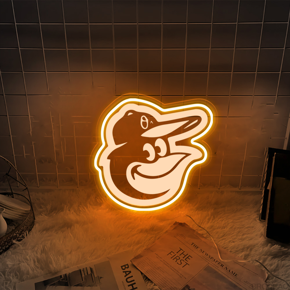 Baltimore Orioles Baseball Laser Sign