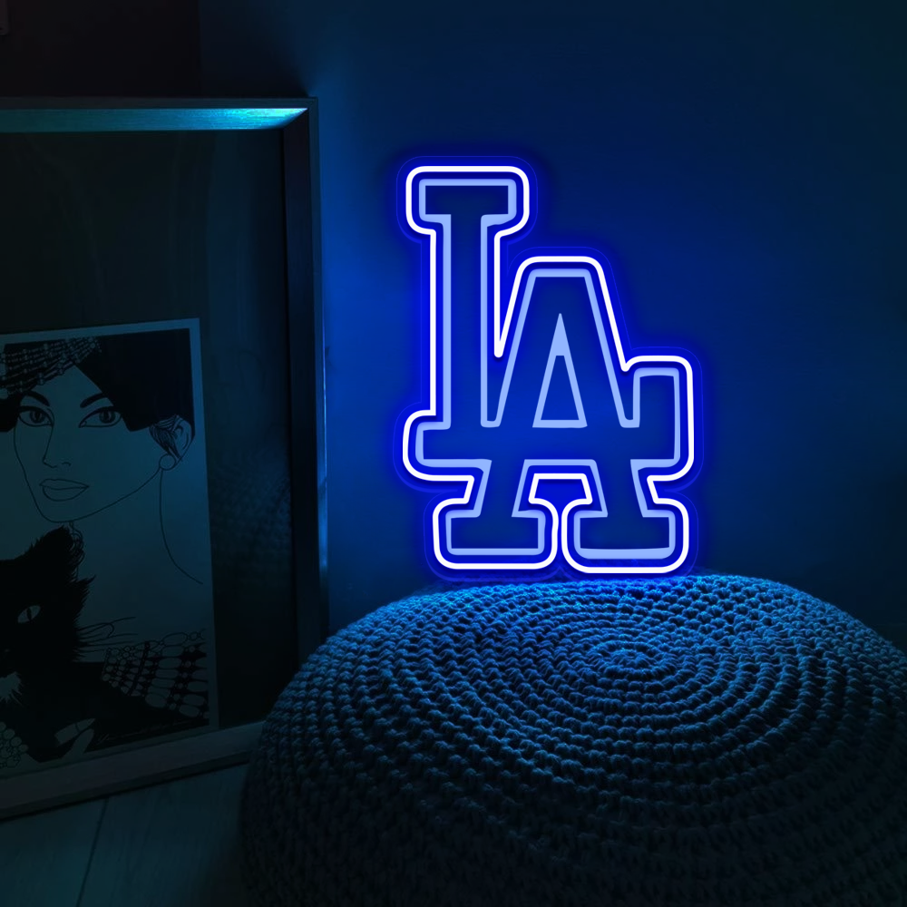 Baseball Los Angeles Dodgers UV Sign
