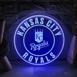 Baseball Kansas City Royals Laser Sign