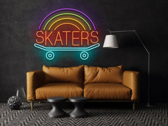 Skate Board Neon Signs Led Sign Wall Decor