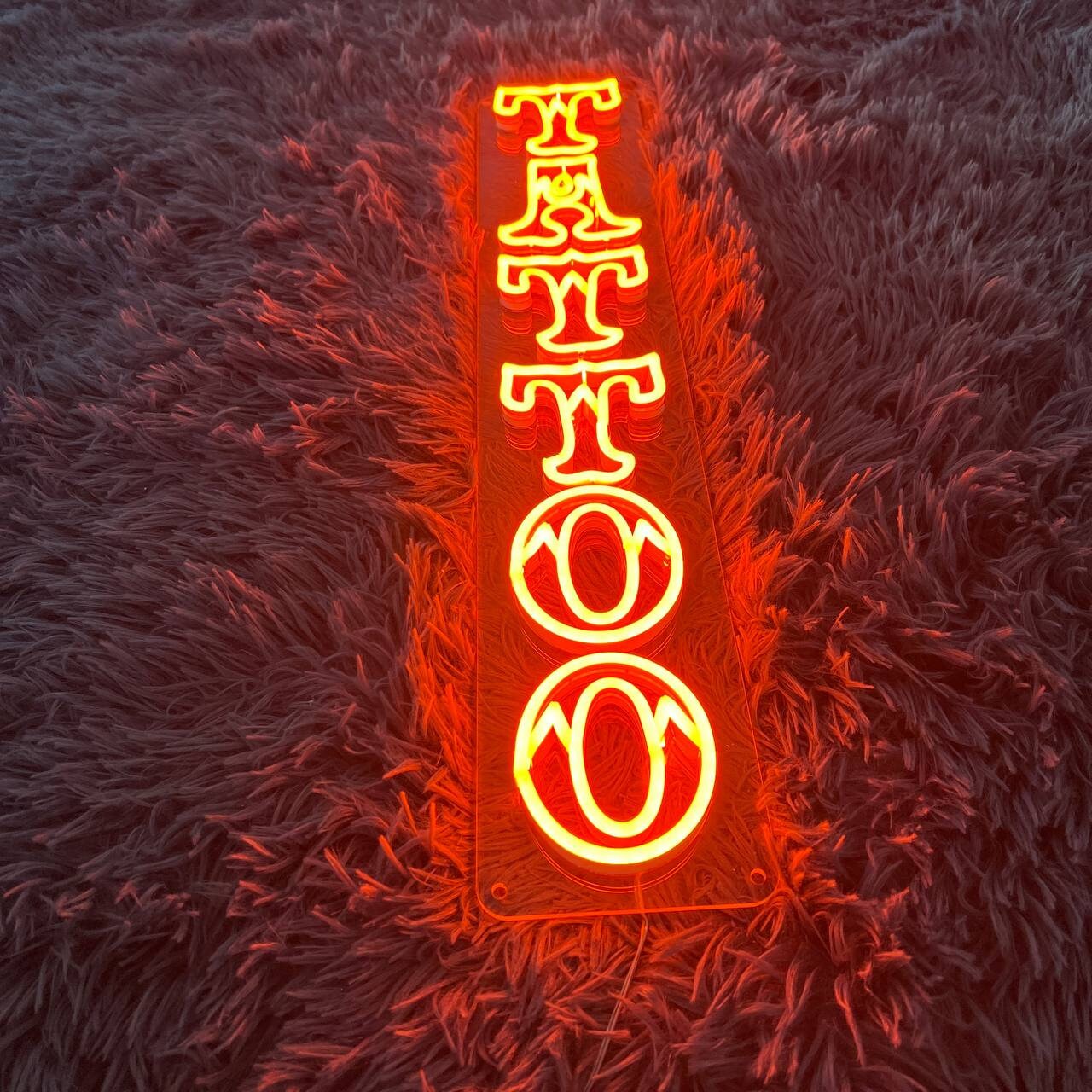 Tattoo Shop Neon Sign Wall Art