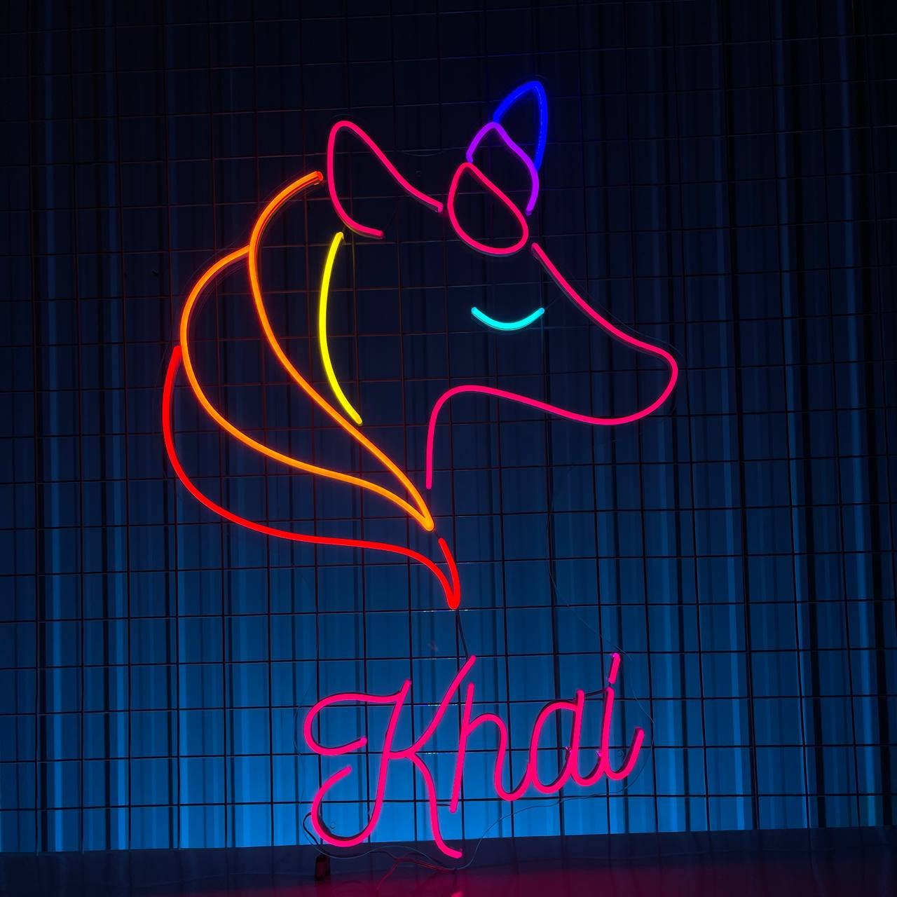 Personalized Name Unicorn Neon Sign