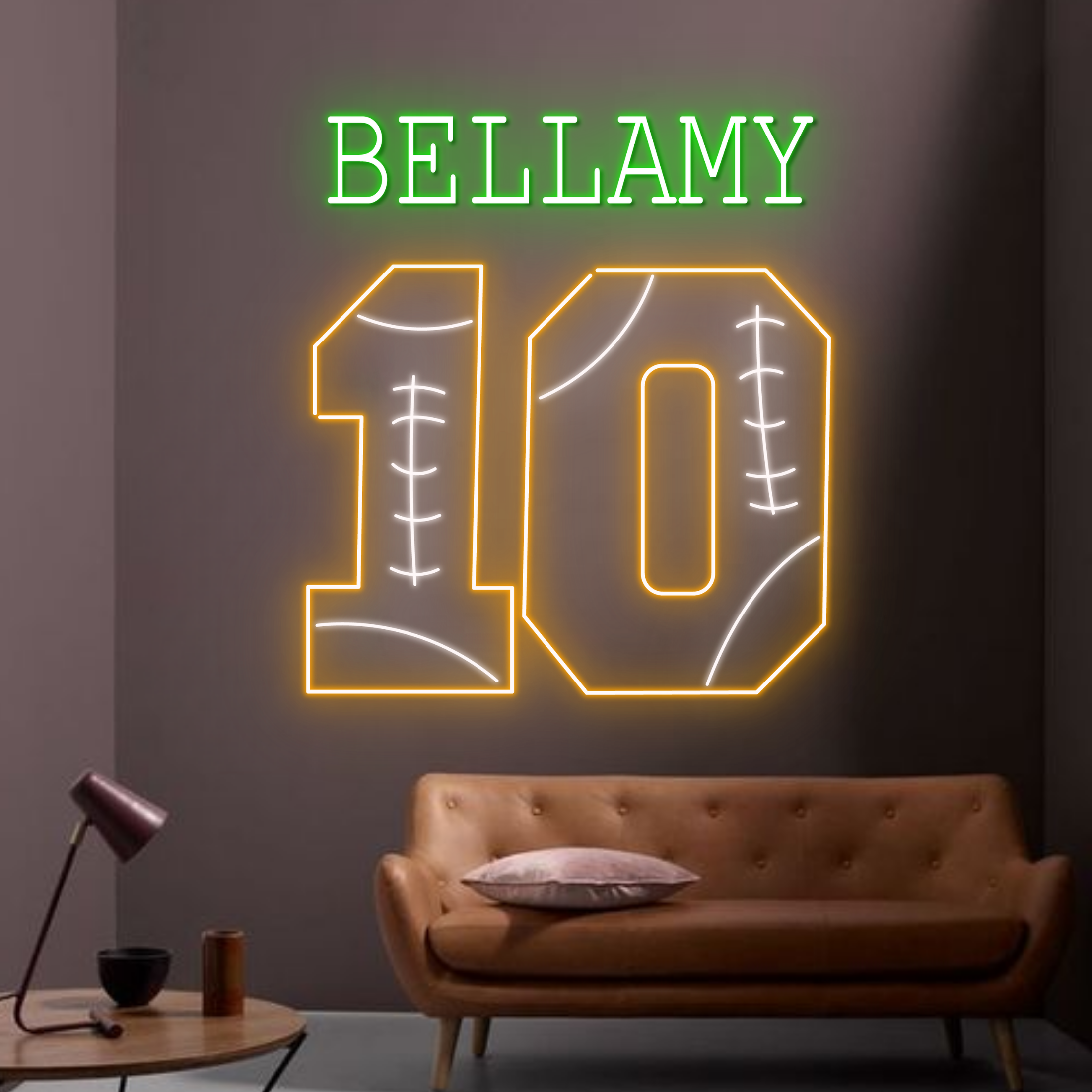 Personalize Baseball Neon Sign Baseball Club Wall Decor