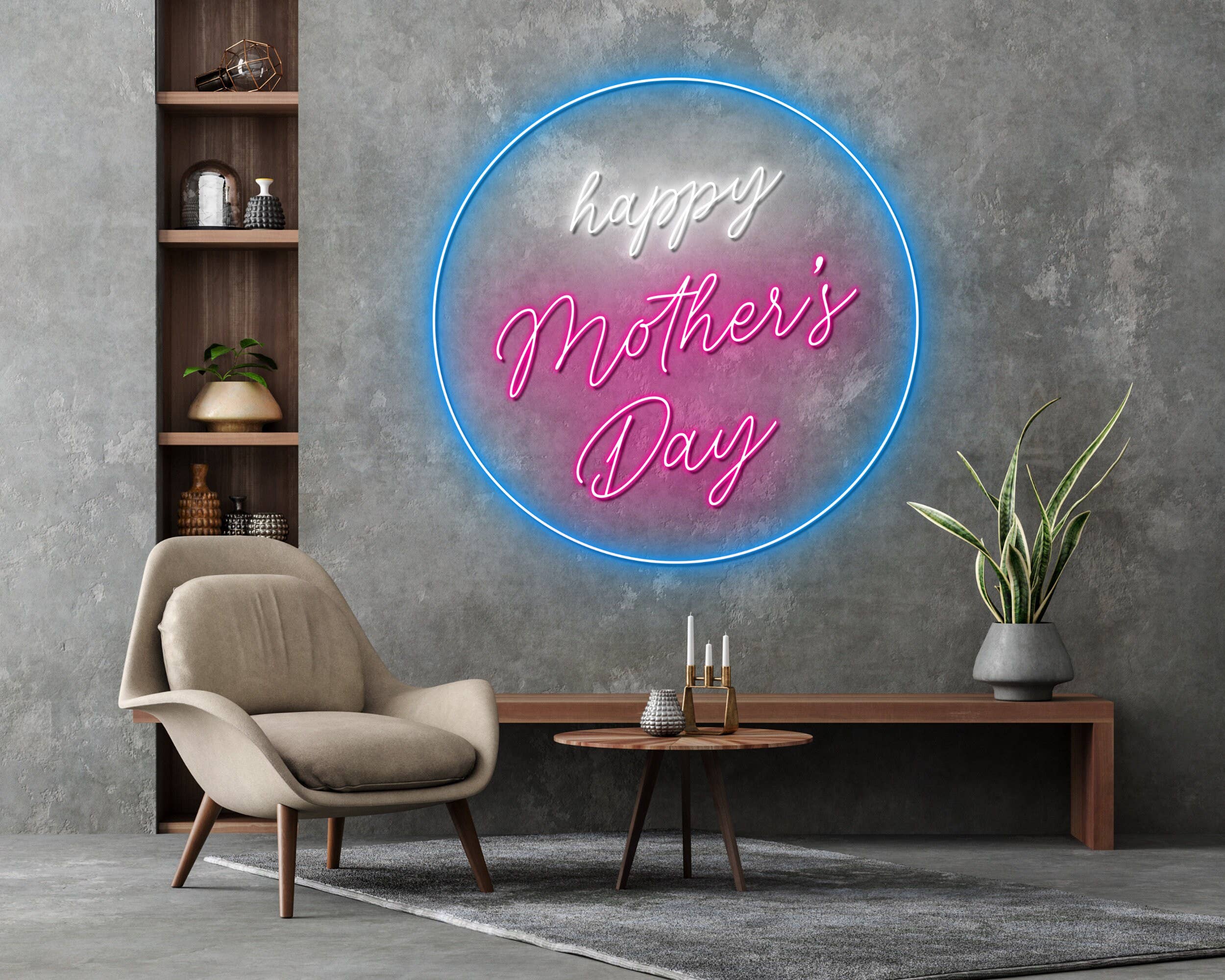 Mom Quote Neon Sign Mother's Day Gift and Decor