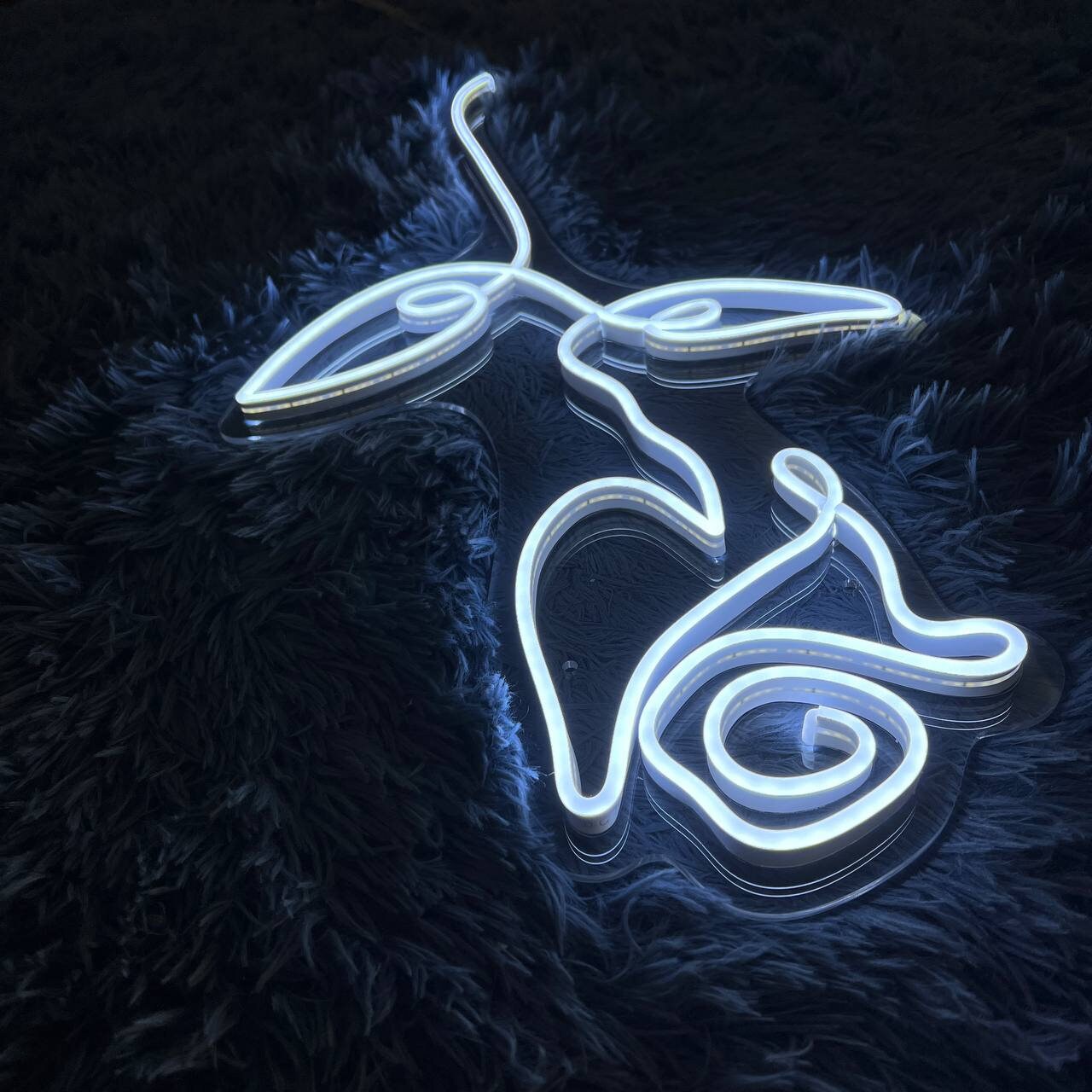 Rose Flower Neon Sign