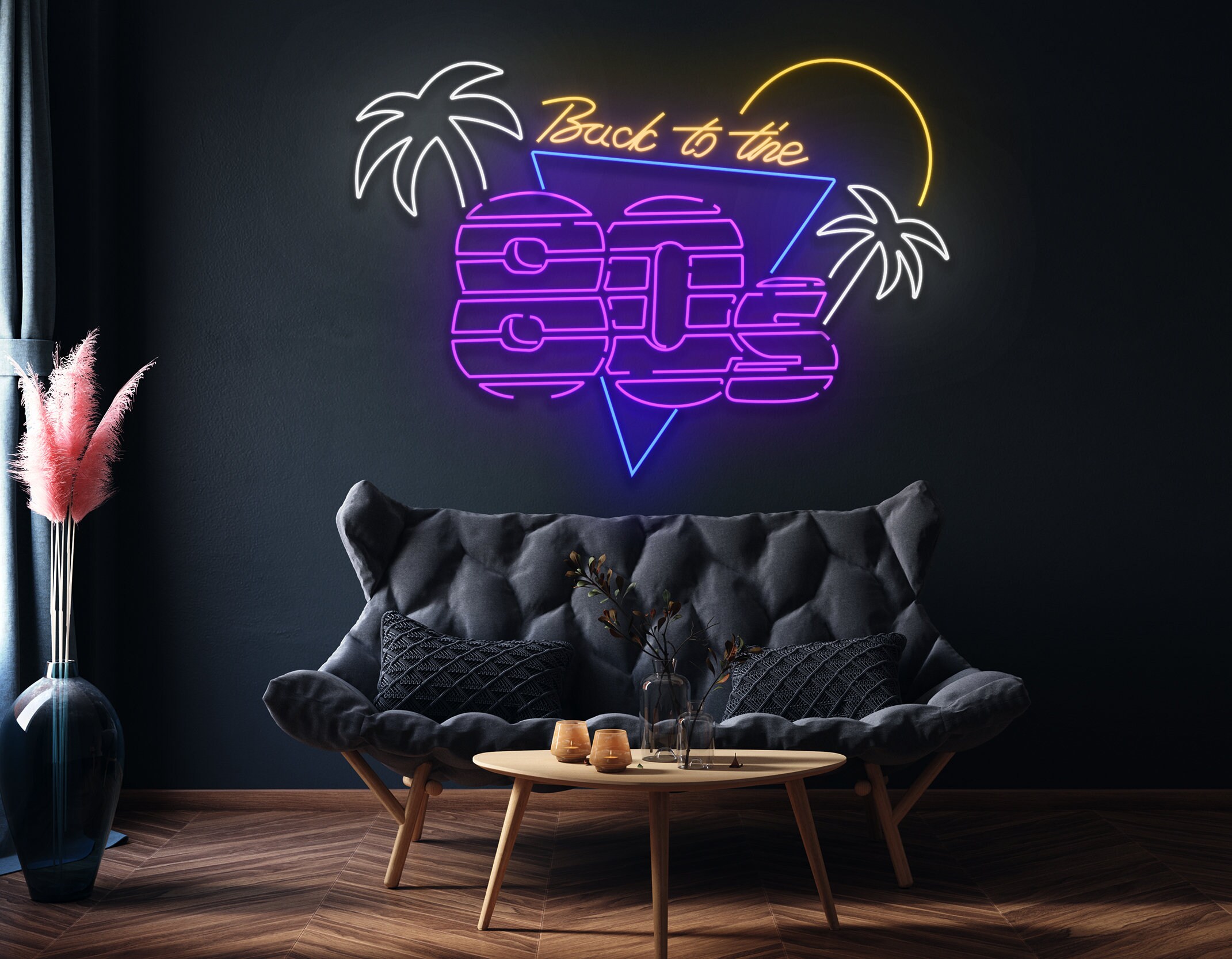 Back To The 80's Neon Sign