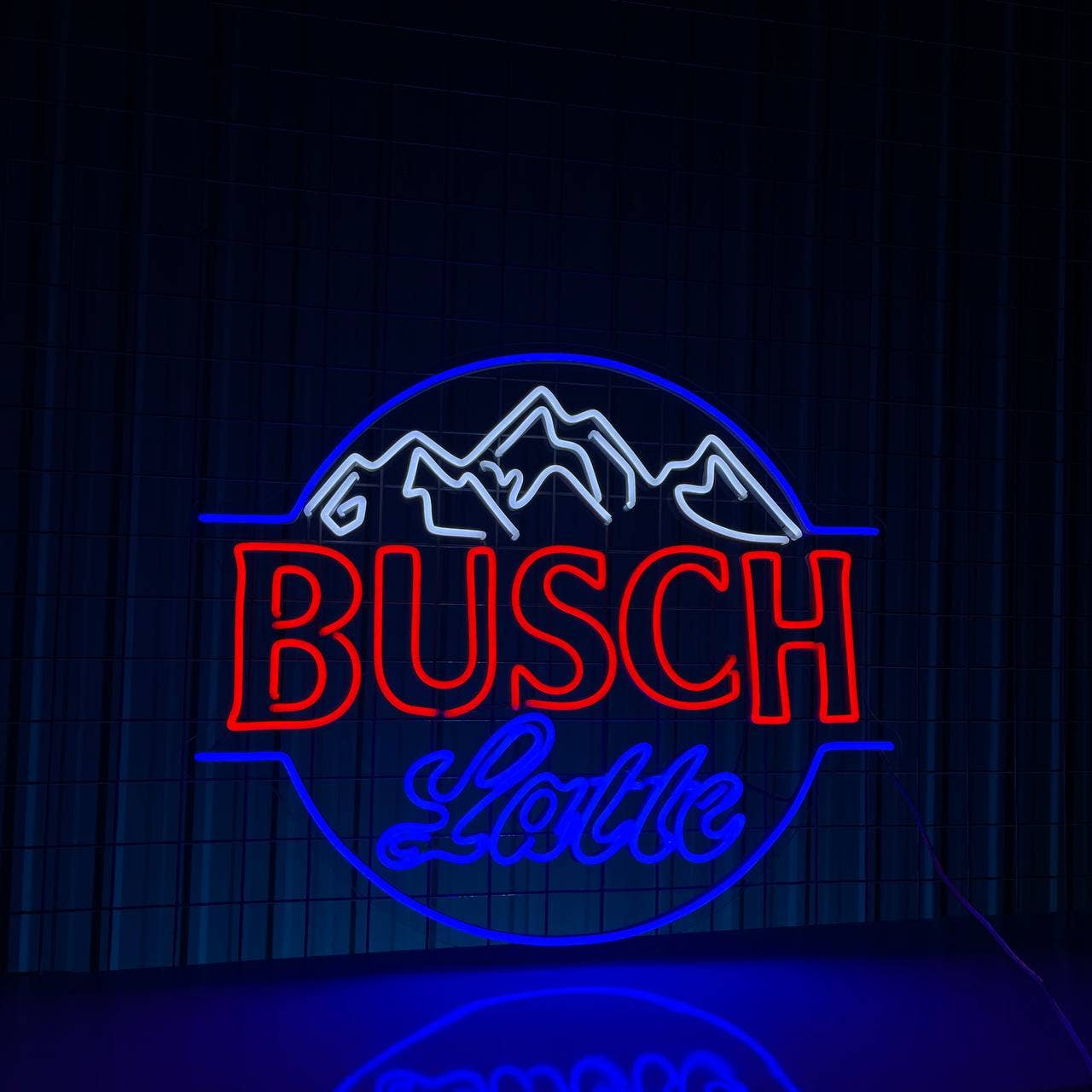 Busch Latte Neon Sign