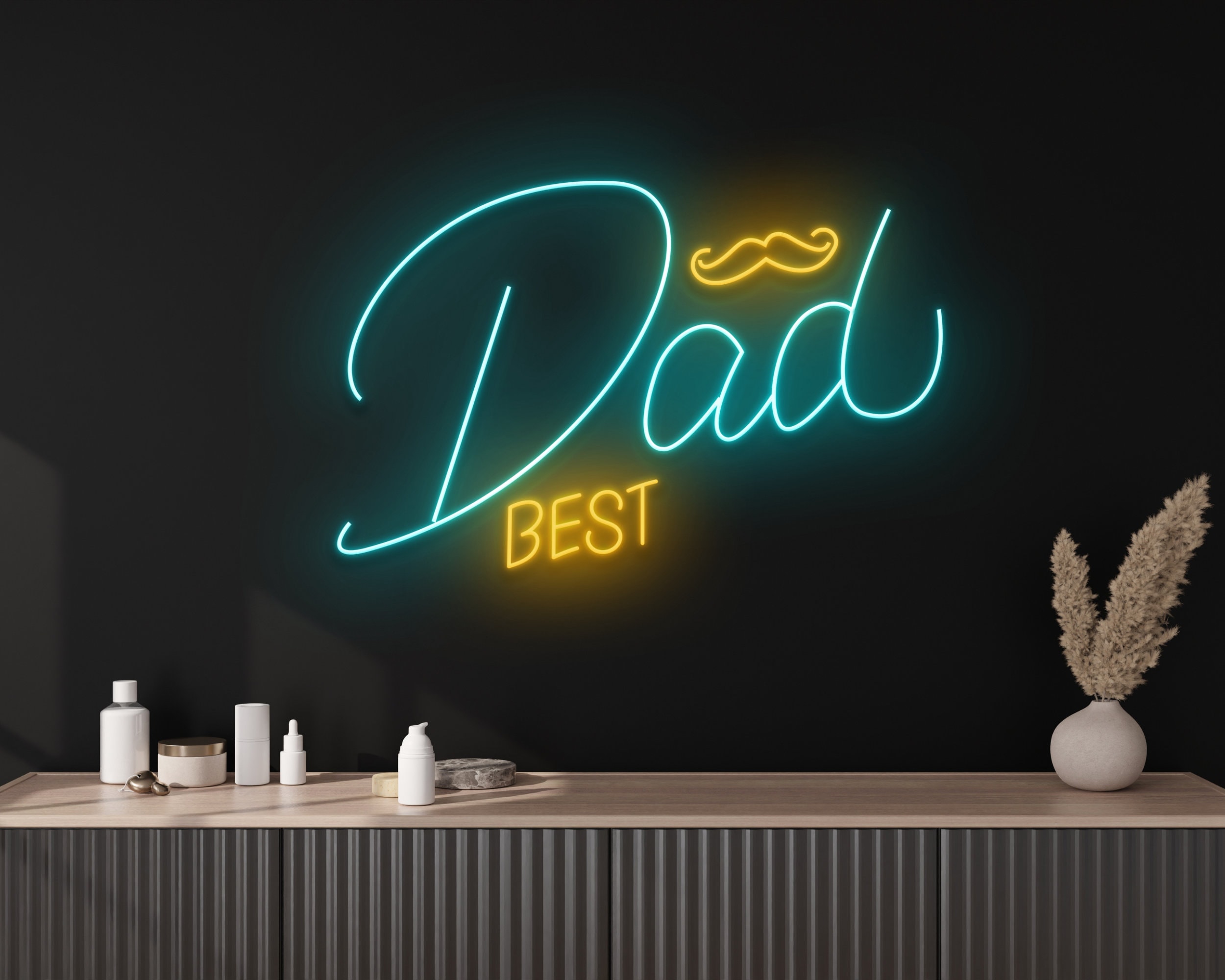 Best Dad Neon Sign