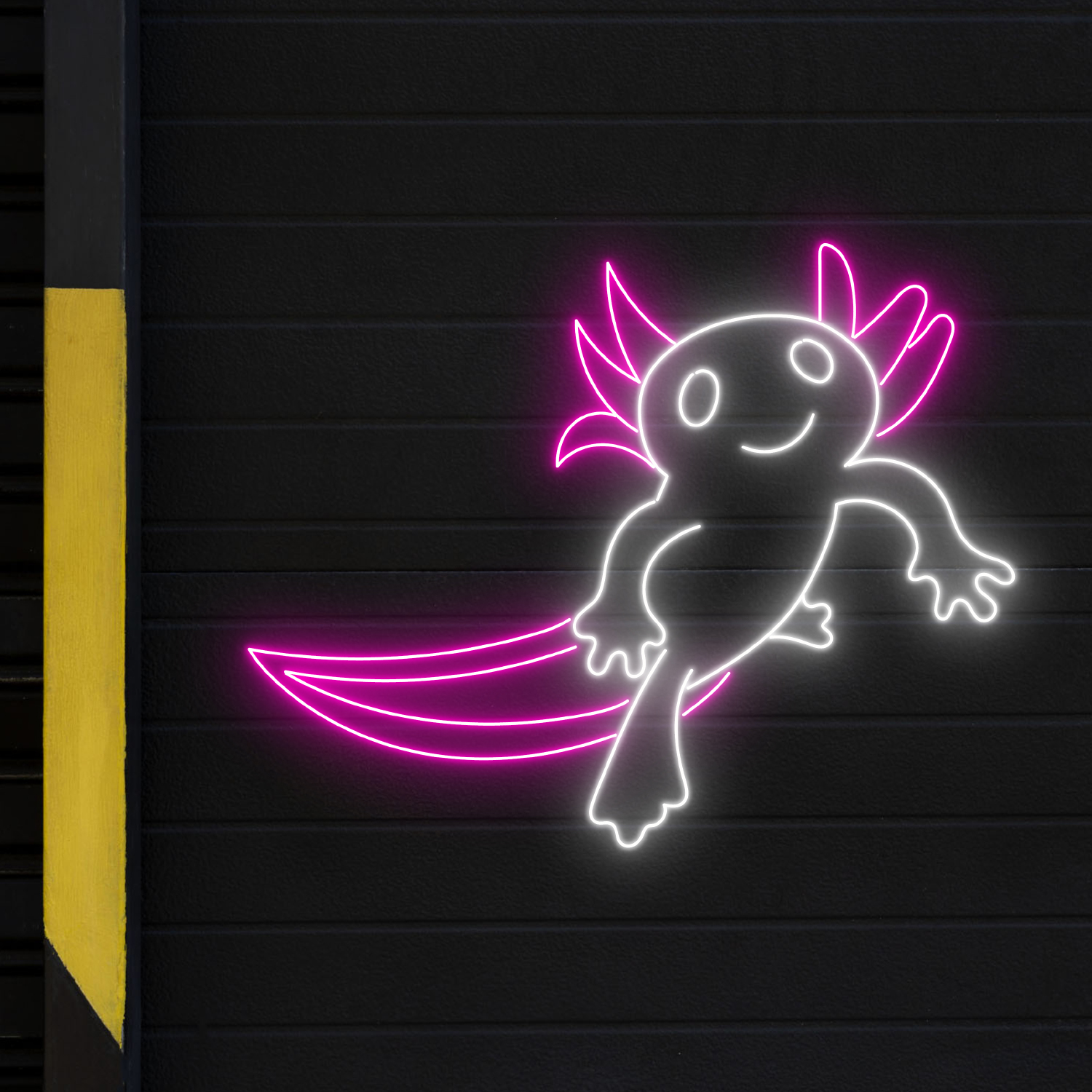 Cute Axolotl Neon Led Sign Pokemon Wall Art Decor