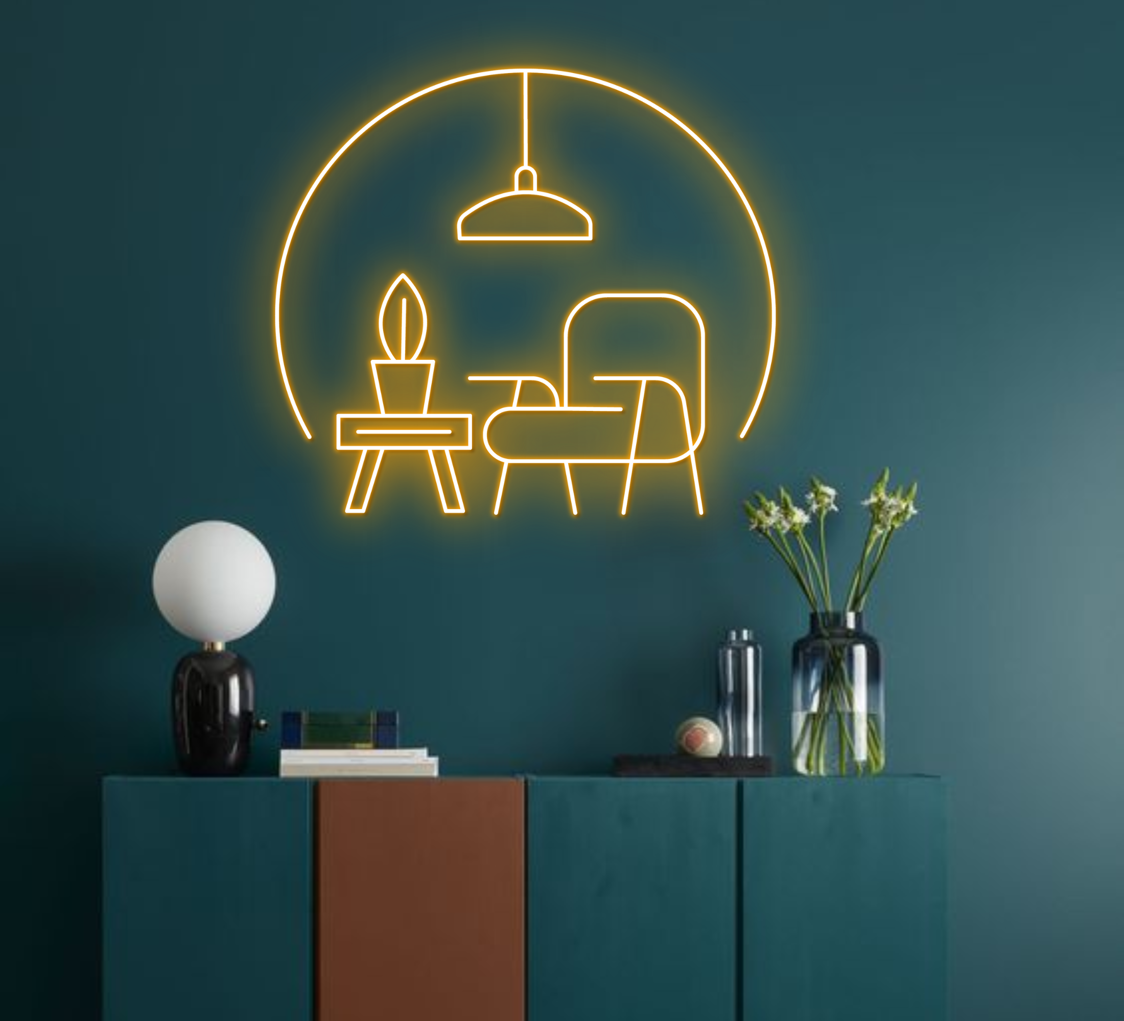 Furniture Home Decor Logo Neon Sign Store Wall Decor