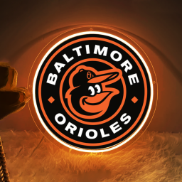 Baseball Baltimore Orioles UV Sign