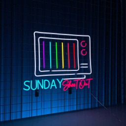 Sunday Shoot Out Neon Sign Vintage Long-lasting Lights Decor