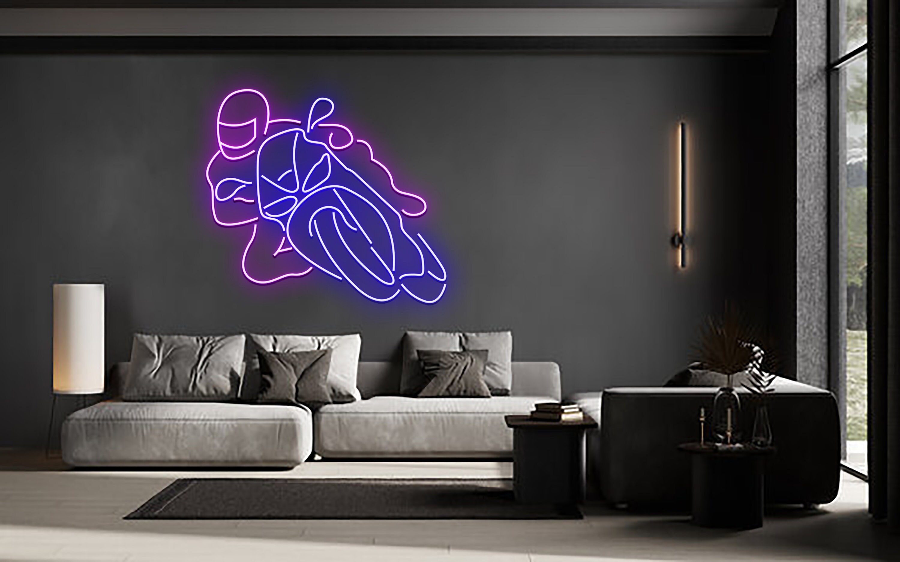 Motorbike Neon Signs Decoration Sign