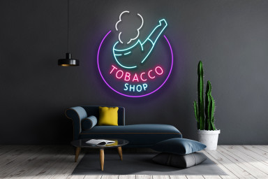 Tobacco Shop Display Neon Sign