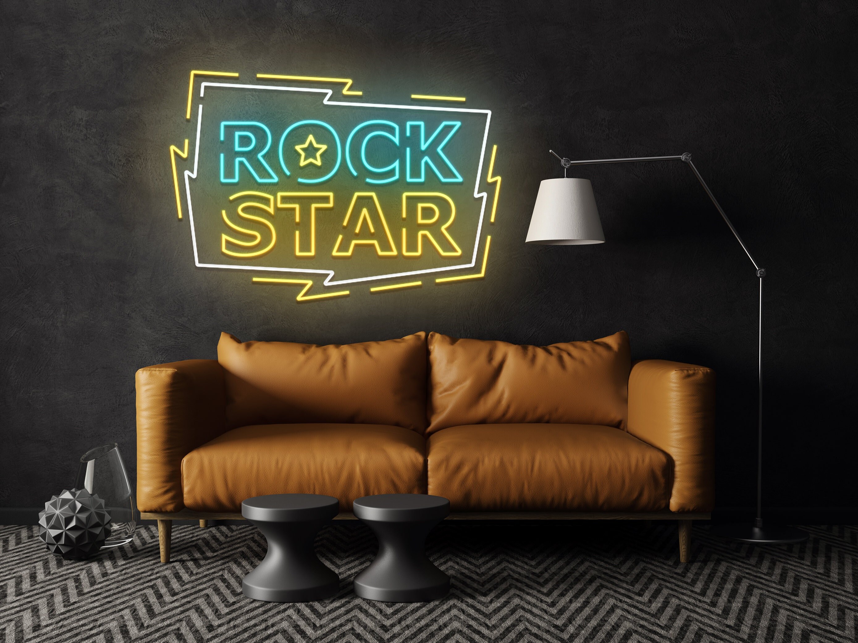 Rock Star Neon Sign