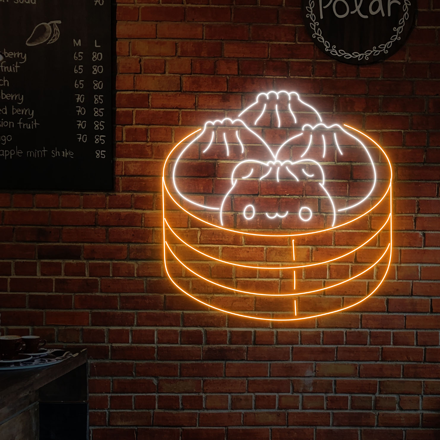 Cute Dimsum Neon SIgn Restaurant Wall Art Decor