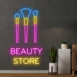 Beauty Store Neon Sign Wall Light Art Decor