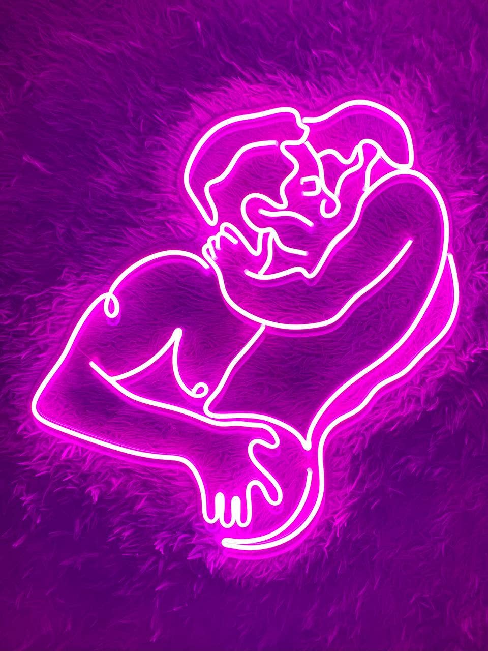 Gay Couple Neon Sign LGBTQ Community Club Wall Decor