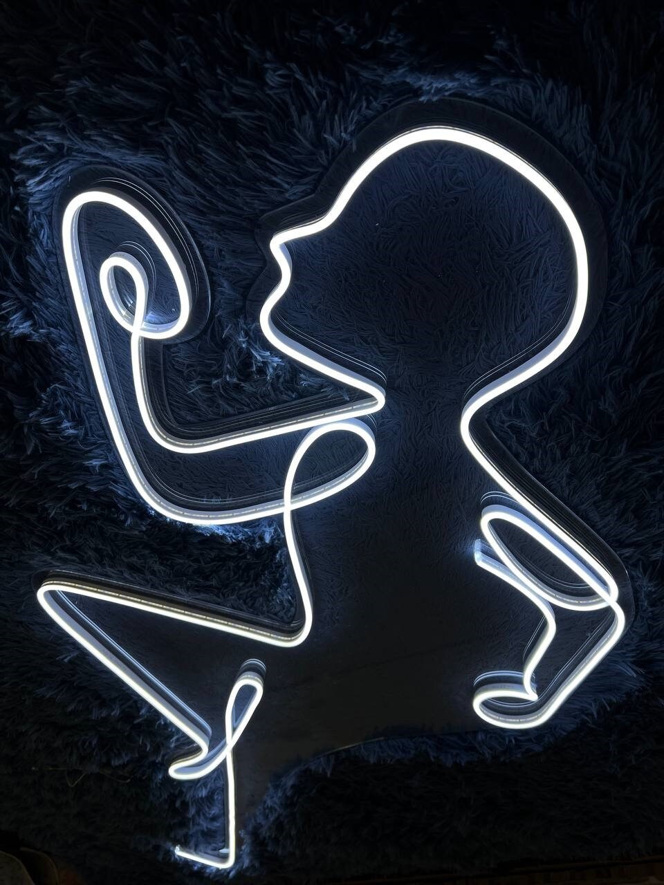 Running Man Neon Sign