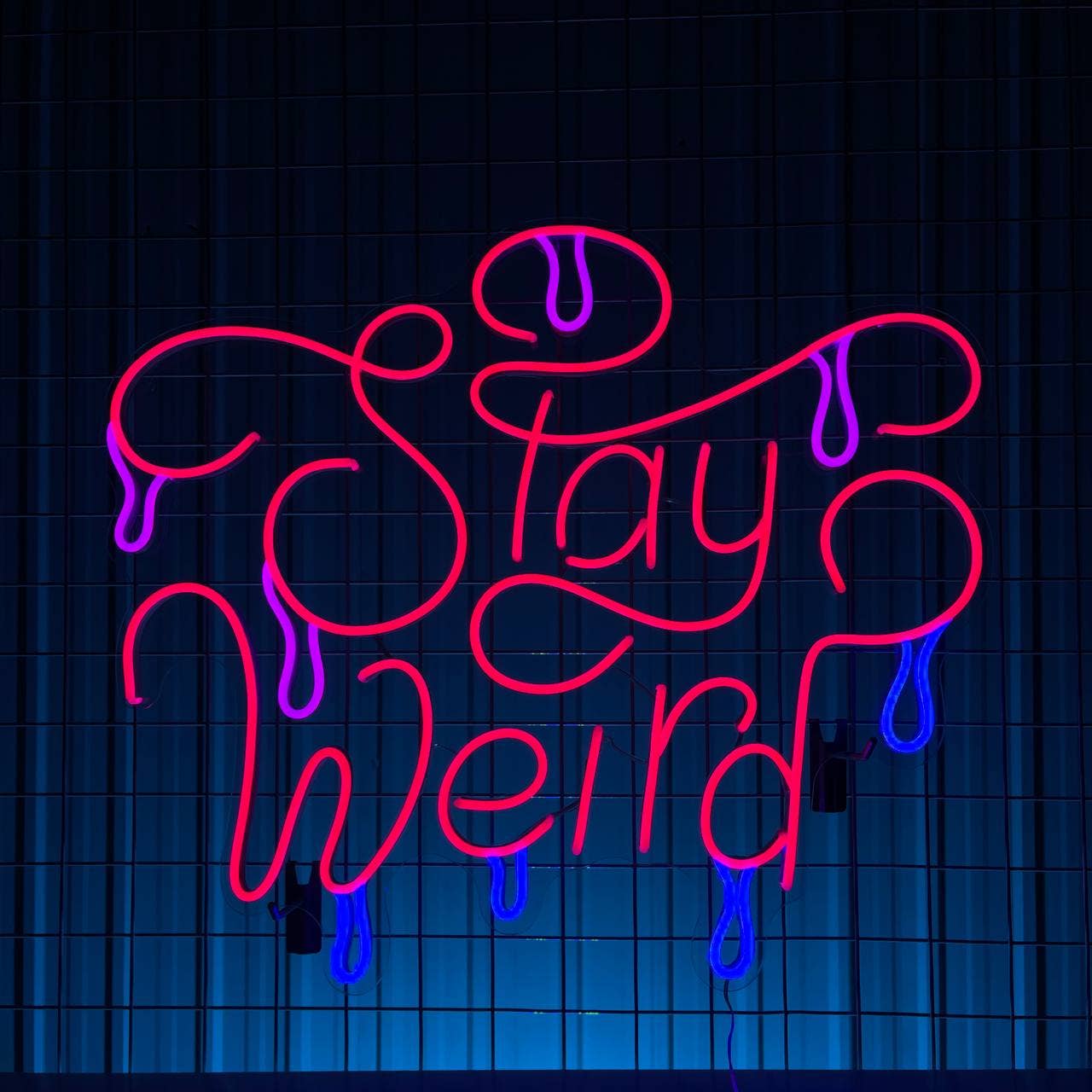 Stay Weird Neon Sign Long-lasting Wall Art Decor