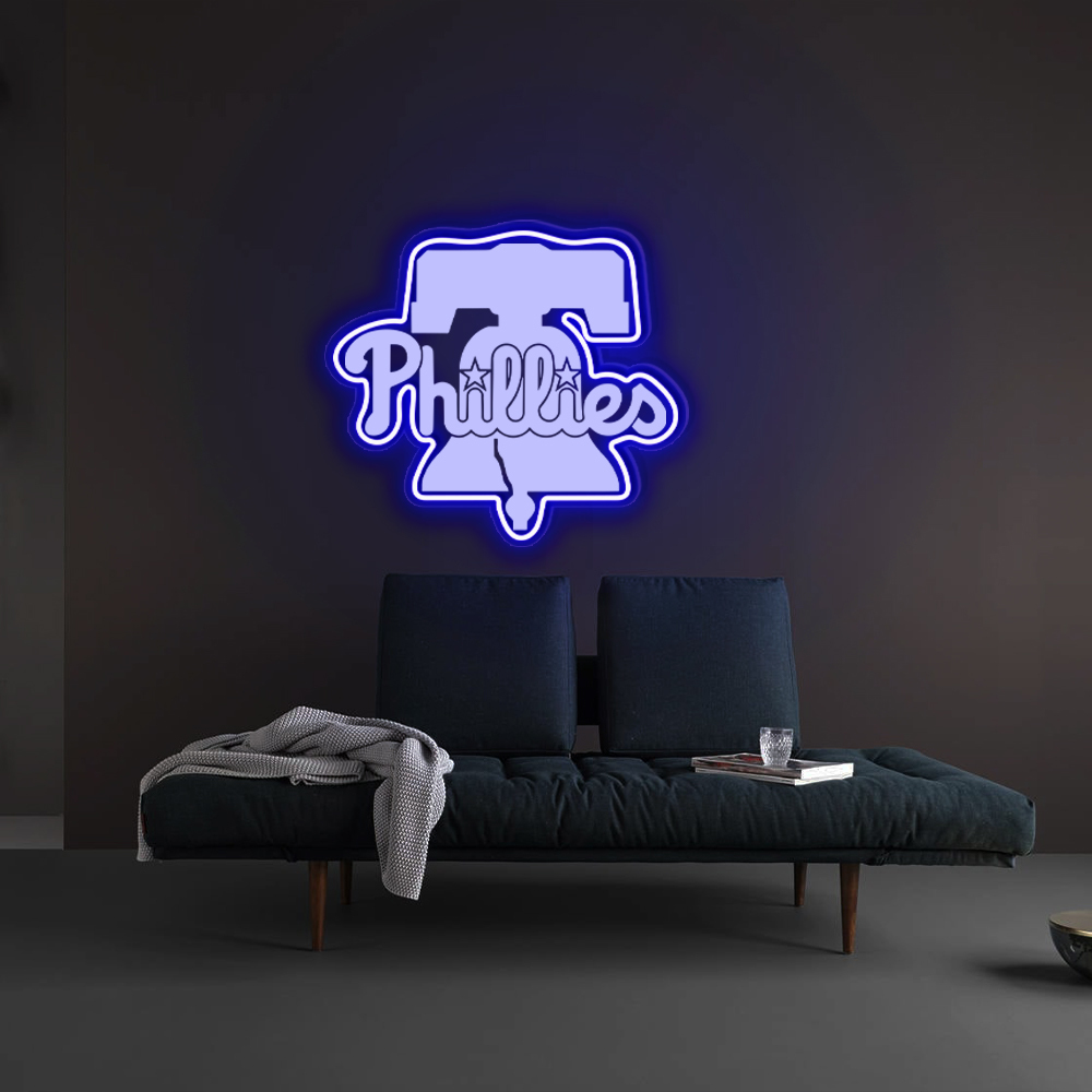 Philadelphia Phillies Baseball Laser Sign