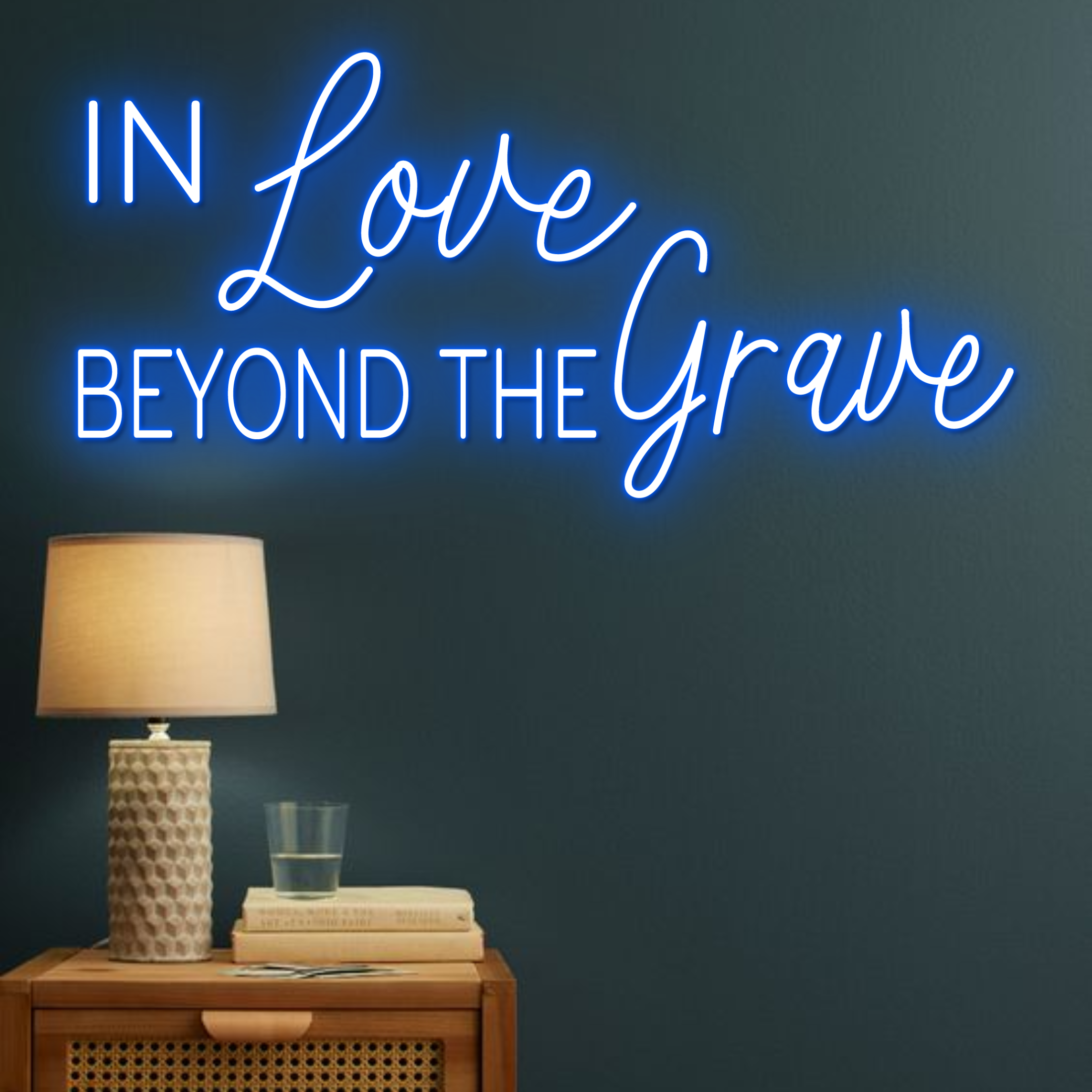 In Love Beyond The Grave Neon Sign Wedding Lights Decor